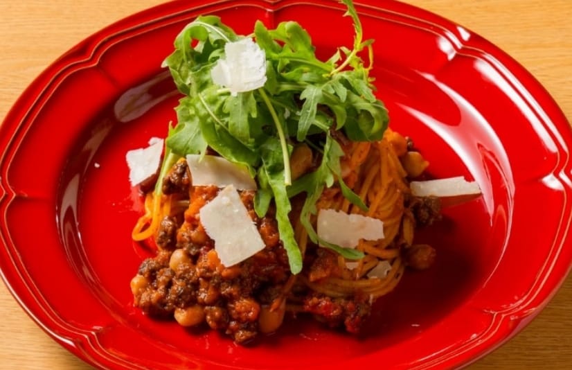 常陸牛のスパイシーボロネーゼ