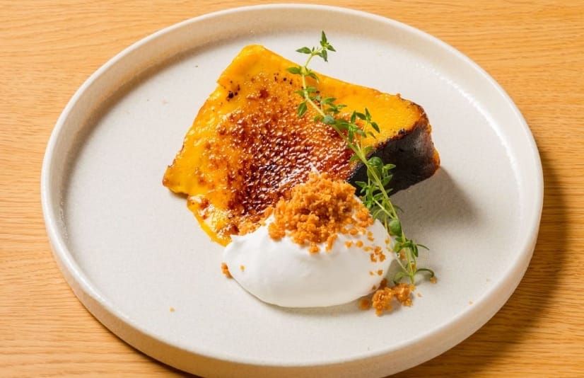 かぼちゃバスクチーズケーキ