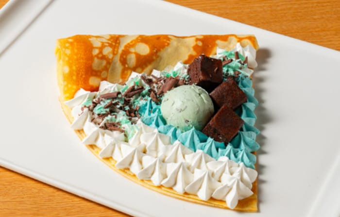 チョコミントラヴァーズクレープ