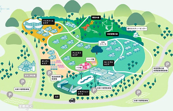 エリアマップ イメージ