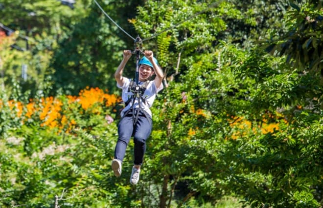 思い思いに過ごす、大自然の遊び場