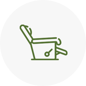 リクライナー電動マッサージ