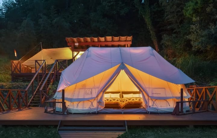 グランピング イメージ
