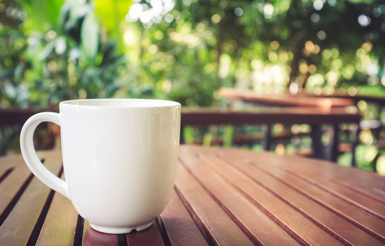 カフェでひと休み